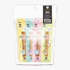 네츄럴코어 D혼합 미트스틱 혼합 20p(4종 5p) 1개, 혼합맛(실꼬리돔/명태/닭가슴살/참치), 7g, 20개