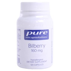 Pure Encapsulations 山桑子膠囊 160mg, 1個, 120 件