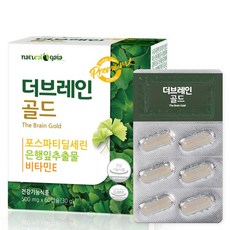 포스파티딜세린 포스파디딜세린 포스타디딜세린 더브레인골드, 60정, 1개