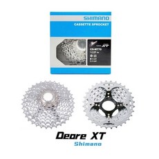 SHIMANO Deore XT CS-M771-10 10速 / M770 XT 9速飛輪 11-34T, 1個, 9速 (11-34T)