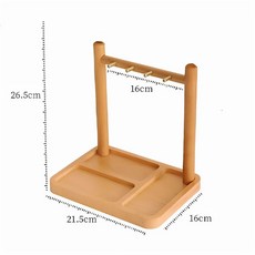 玄關實木鑰匙收納架：門口創意置物擺件，進門掛鑰匙收納盒，限時特惠中, JM002【櫸木+黃銅】, 1個