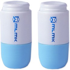 투코비 택배 송장 클리너 커터칼 올인원 리필 블루 10ml, 투명, 2개