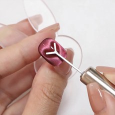 하트 메이커 하트 네일 철사 / 하트 자석 젤네일, 1개, 단일