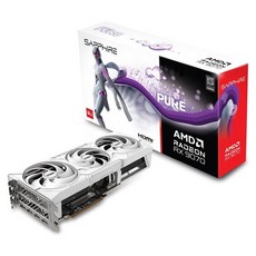 SAPPHIRE Pure Radeon Gaming OC 16GB顯示卡 白色, RX9070