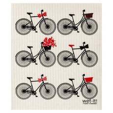 Wet-It! 바이시클 스웨디쉬 행주, 1개