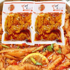 천천중국식품 무뼈레몬 닭발, 2개, 250g