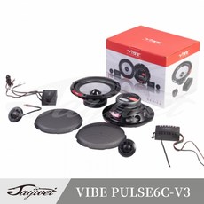 捷威 VIBE PULSE6C-V3 6.5吋 車用喇叭 2路分音揚聲器 高音揚聲器, 1個
