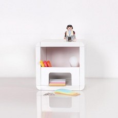 큐빅스 미니 ABS 펜꽂이, 블랙, 1개