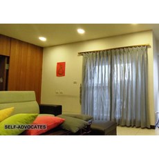 35mm木製藝術消音軌道 復古風木質窗簾桿, 詳見包裝