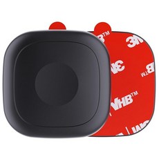 Life360 타일 메이트 블루투스 트래커용 접착식 마운트 4개 세트 3M 접착 스티커가 포함된 실리콘 방수 케이스 (자동차/오토바이/여행 가방에 부착 가능) 분실 방지용, 2 x Pack Mount for Tile Mate