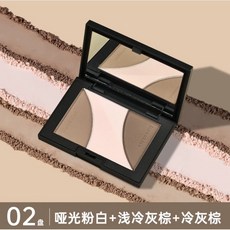 Mooekiss木柯詩 修容高光一體盤 啞光修容粉餅 高光提亮 可拆卸替換, 1個