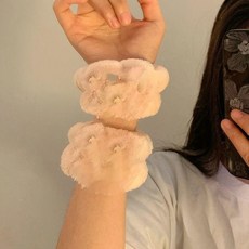 手腕帶 防水手腕帶 洗臉防水手腕帶吸水防滑束髮手環護腕, 1個, 廠家直銷#袖口防溼-2個裝 純色
