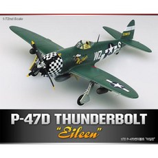 12474 1/72 P-47D THUNDERBOLT EILEEN 썬더볼트 아일린, 1개