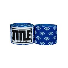 【神拳阿凱】TITLE 拳擊手綁帶 手綁帶 手繃帶 纏手 450cm 多色印花, 眼睛, 1個