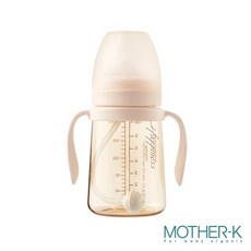 韓國 MOTHER-K PPSU 學飲吸吸杯, 晨曦白,300ml, 1個