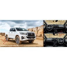 BSM 專用仿麂皮避光墊 Toyota Hilux mk8, 1個