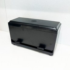 빨대 정리 디스펜서 스트로우 보관함업소용 카페 프렌차이즈 가게, 1개, 모던블랙