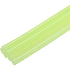 uxcell 6pcs 미니 핫 스틱 건 8인치 x 0.28인치 아트 DIY 공예용 야광 옐로우, 8-inch x 0.28-inch, Luminous Yellow