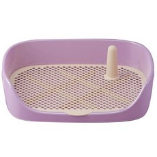 반려동물 실내 강아지 훈련 배변, 1개, 라일락퍼플 40 x 30x11