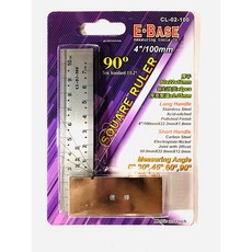 德輝五金 直角尺 L角尺 厚手, 1個, 4''100mm