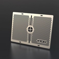 알루미늄 라디에이터 그릴 커버 가드 보호 보호대 오토바이 카페 레이서, 4. B Silver K100