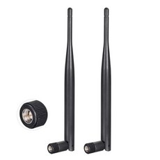 Bingfu 4G LTE 셀룰러 6dBi SMA 수 안테나 2팩 Spypoint Flex-S Dark Flex-Plus Flex-M G-36 Flex 듀얼 심 셀 링크 트레일
