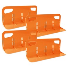 네임드컴퍼니 트렁크 고정 받침대 4p, 오렌지