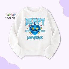 아동용 기모 맨투맨 주니어 티셔츠 어린이 겨울 후드티 카라티