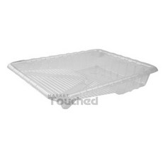 삼미호 페인트 트레이 트레이9인치(투명) 페인트빠레트 페인트파레트 페인트소품 페인트패드 페인트칠도구 페인트자재 페인트용품 로라판 페인트롤러판, 1개