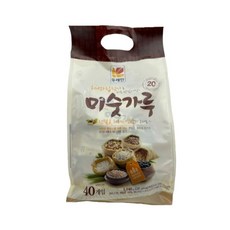 [농협 하나로마트] 뚜레반 허니과립 첨가 미숫가루(스틱형), 26g, 40개