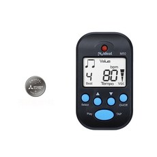 Meideal M50 M65 迷你夾式節拍器, 黑色, 1個