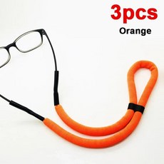 수영 플로팅 폼 체인 안경 스트랩 수상 스포츠 코드 매는 밧줄 조정 미끄럼 방지 문자열 홀더, 색상: 3. JS-3pcs