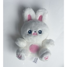 아이브 장원영 굿즈 버니 미니 인형 키링, 앉니녕