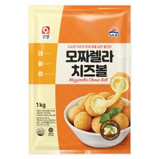 [사조오양] 모짜렐라 치즈볼 1kg+1kg+1kg, 3kg, 1세트