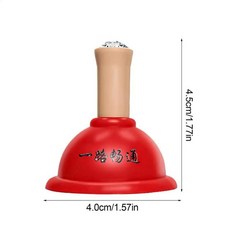 자동차 푸시 스타트 버튼 커버 변기 모양의 시작 레버형 시동기, 1개, 2. 빨간색