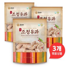 [식품명인 21호] 유영군 조청유과 (총 600g), 200g, 3개