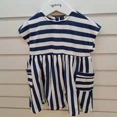 agabang 莓果條紋連身裙 01O354054