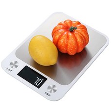계량 주방 저울 전자, 화이트
