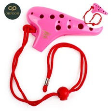 [픽홀] 음악교육 오카리나악기 오카리나연습용 미니오카리나 소프라노C 핑크