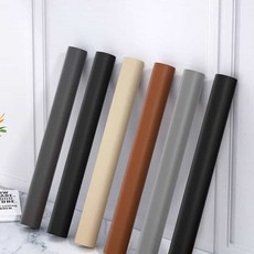 잘라쓰는 가죽 시트지 방수 PU 셀프 리폼 가구시트지 소파 시트 안장, 블랙 50x70cm