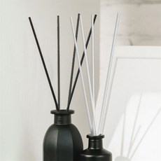 바른햇살 섬유스틱대형4개 디퓨저스틱, 블랙 30cm