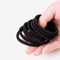 리우담 여성용 무지 머리끈 50개입