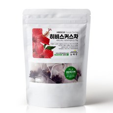 늘해찬 볶은 히비스커스 꽃차 삼각티백 대용량, 1g, 50개입, 1개