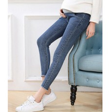 임산부 앵클스키니 빅사이즈 외출임부복 데님바지 252 159788