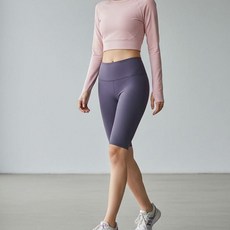 필라테스 여름 트레이닝 스포츠 4부 레깅스 여성 헬스 요가