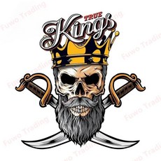 자동차 오토바이 헬멧 노트북 트렁크 바디 창 서핑 보드 방수 비닐 데칼 만화 스티커 해골, 1개, 9. F