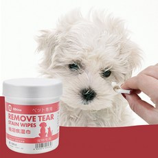 이세이브 반려동물 알로에추출물 리무버 패드 눈물 티슈 100장, 1개