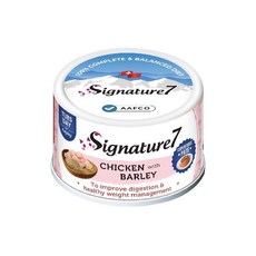 Signature7 心寵 爆漿肉醬貓罐 貓咪水果湯罐, (肉)體重管理｜雞肉+大麥X24罐, 24個, 80g, (肉)體重管理/雞肉+大麥