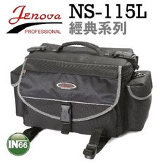 JENOVA 吉尼佛 NS-115L 經典系列專業相機包，單眼相機側背包，附防雨罩，二機二鏡收納, 1個