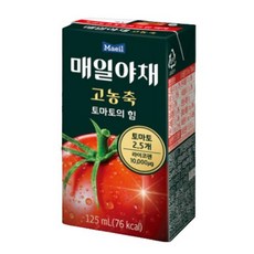 매일유업 매일야채 고농축 토마토의 힘, 125ml, 240개
